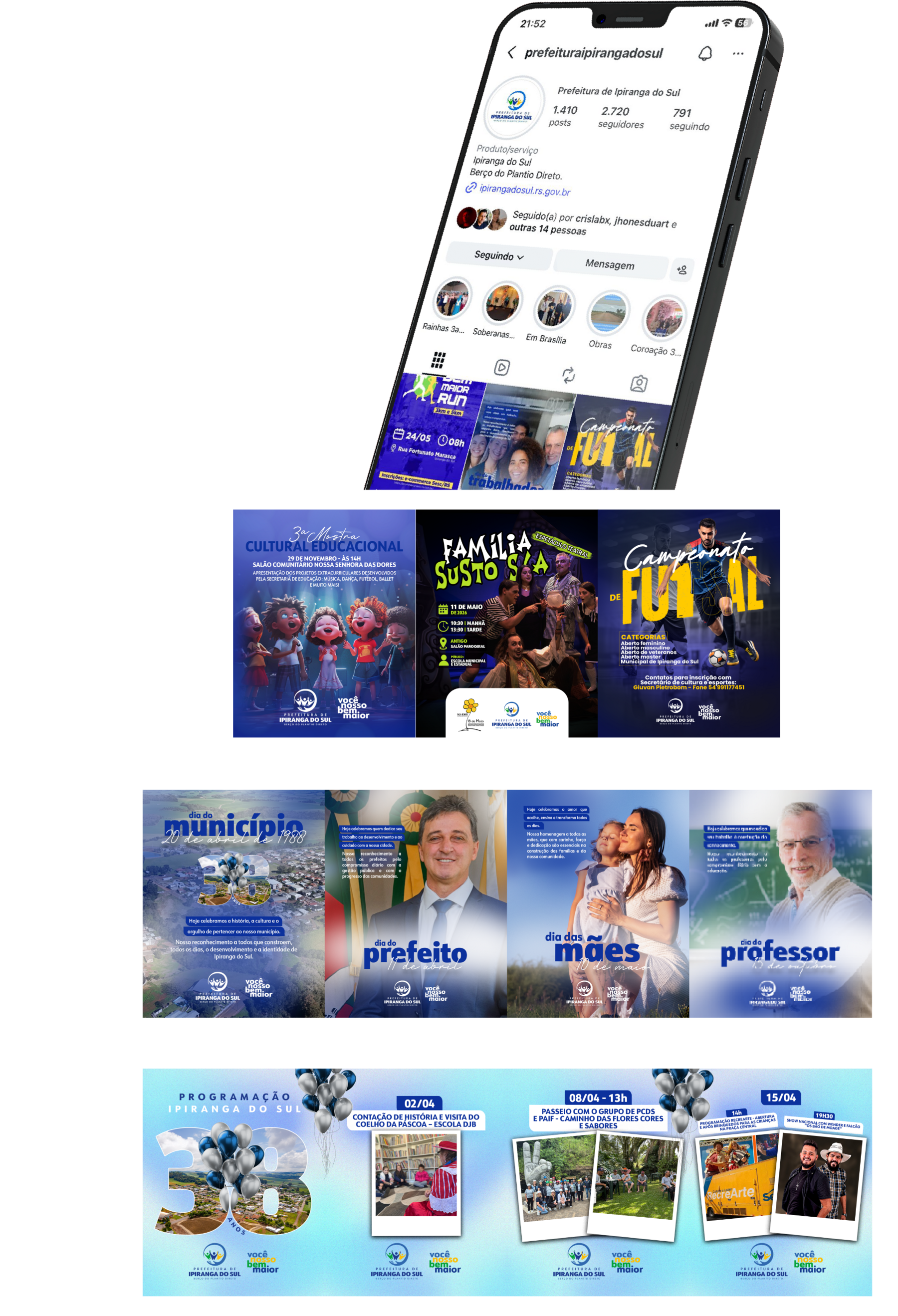 Feed da Prefeitura de Ipiranga do Sul